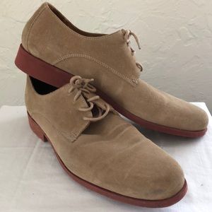 Cole Haan Size 12M Brown Suede Shoes